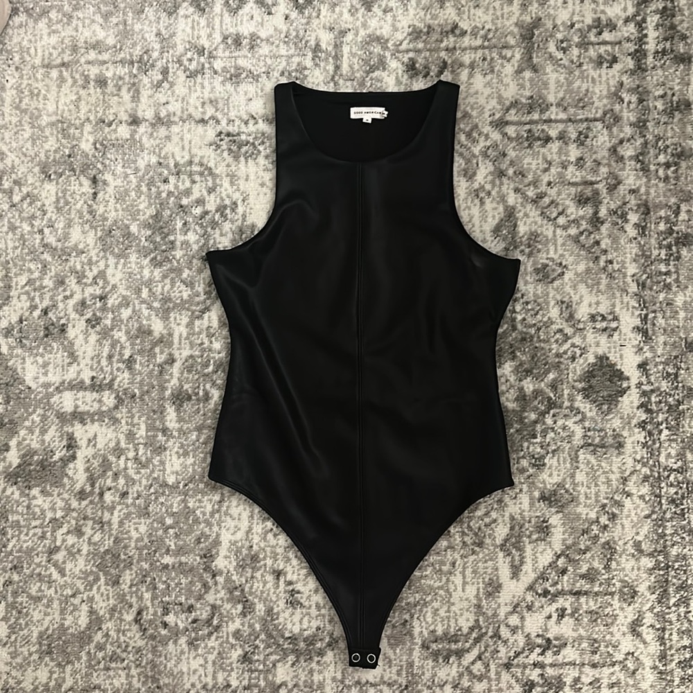 Good American high shine compression bodysuit